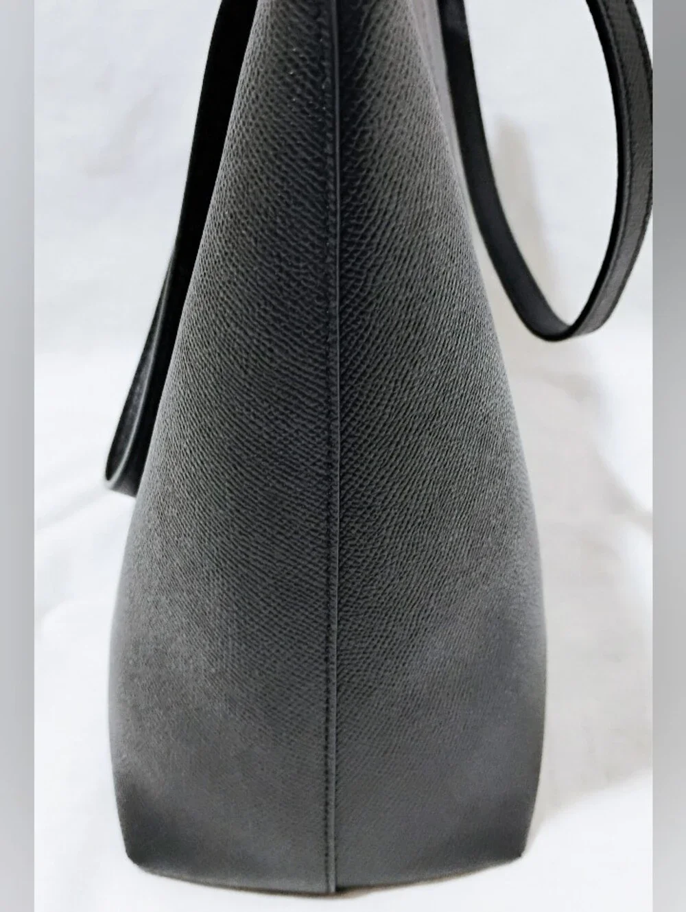 Coach Gallery Cross-grain Leather Zip Top Tote